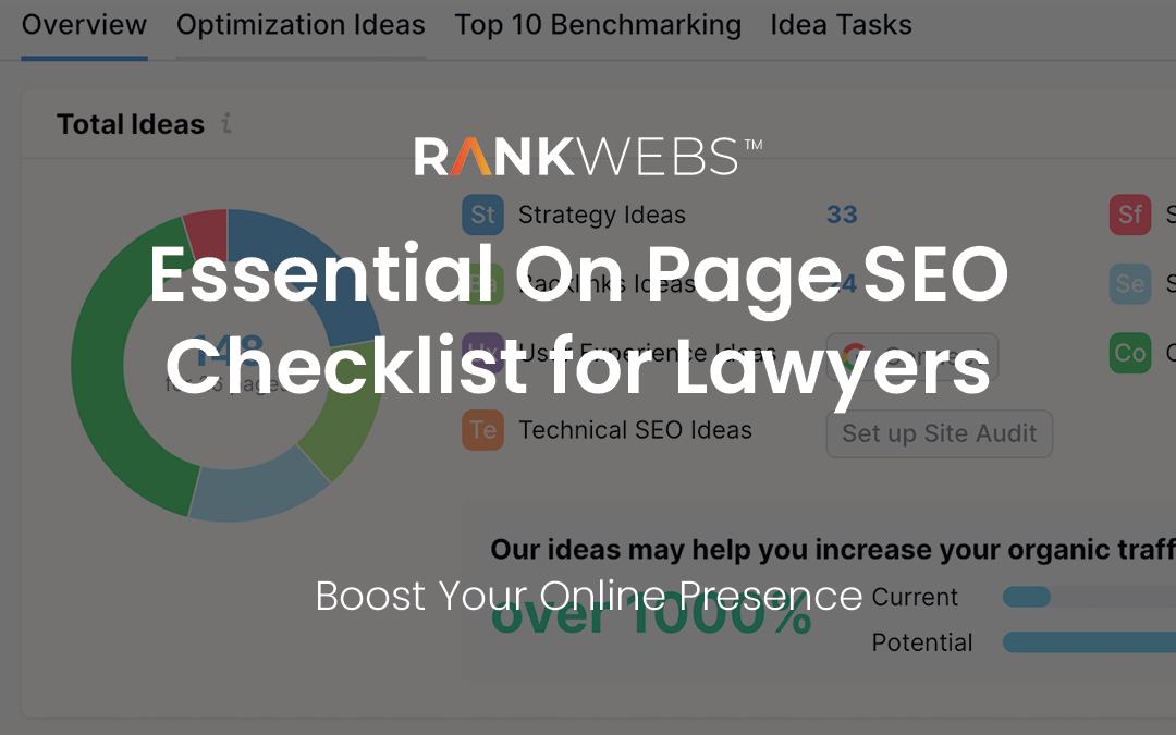 Essential On-page SEO Checklist for Lawyers: Boost Your Online Presence