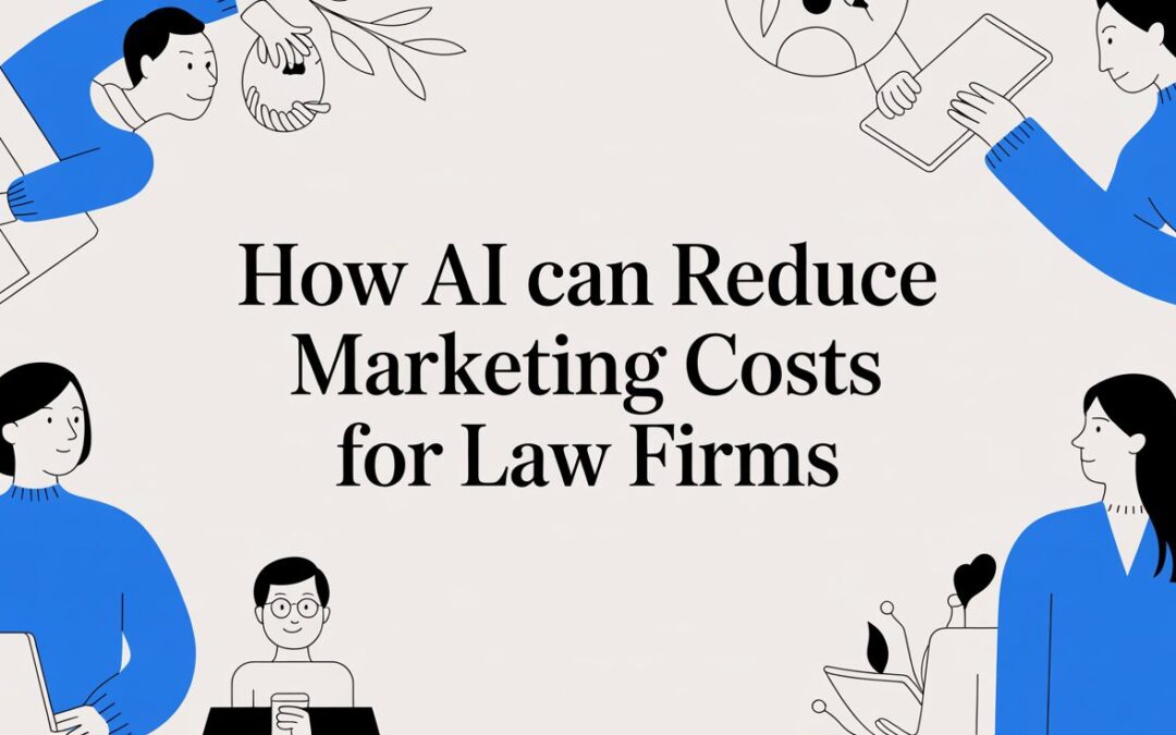 How AI Can Reduce Marketing Costs for Law Firms