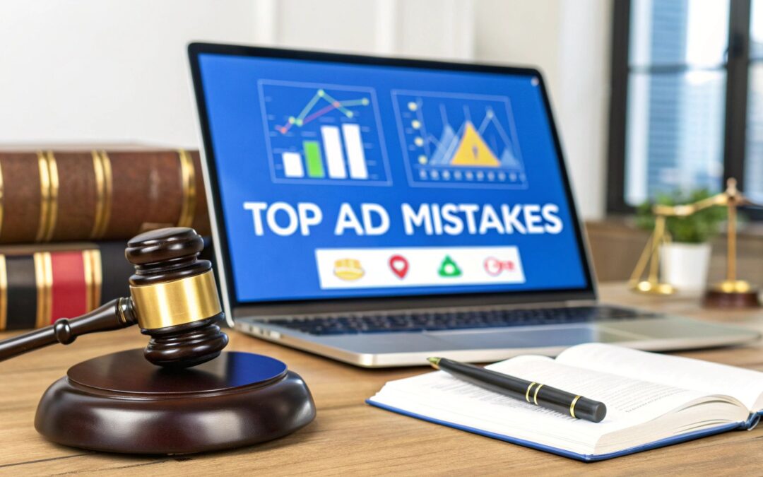 8 Top Paid Ad Mistakes Law Firms Make (And How to Fix Them in 2025)